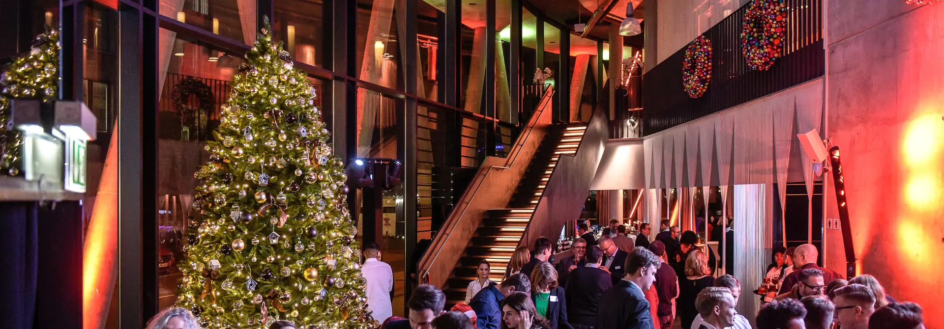 Weihnachtsfeier Eventlocation Firmenfeier Westhafen Pier 1 Frankfurt am Main