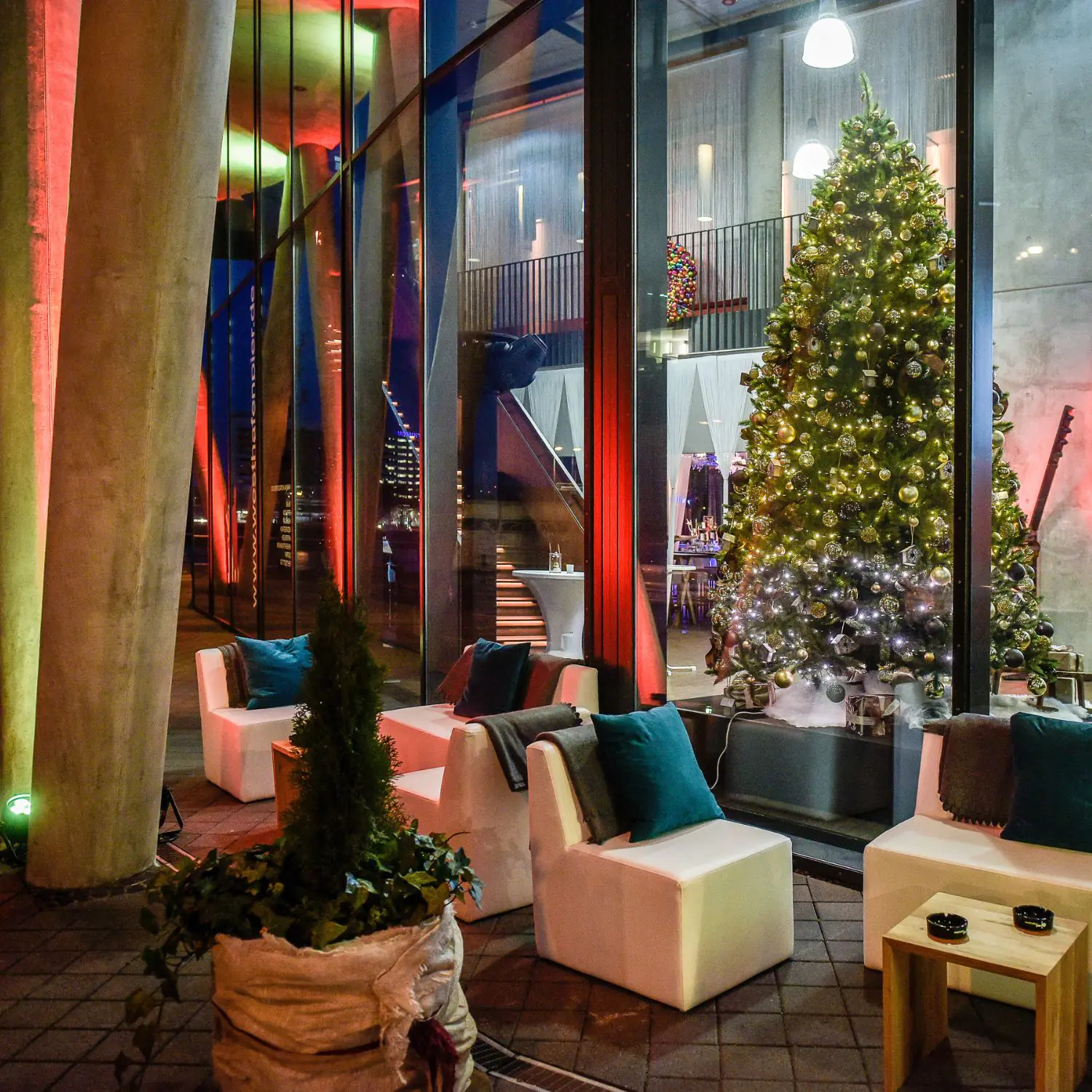 Westhafen Pier 1 Eventlocation fuer Weihnachtsfeiern in Frankfurt am Main