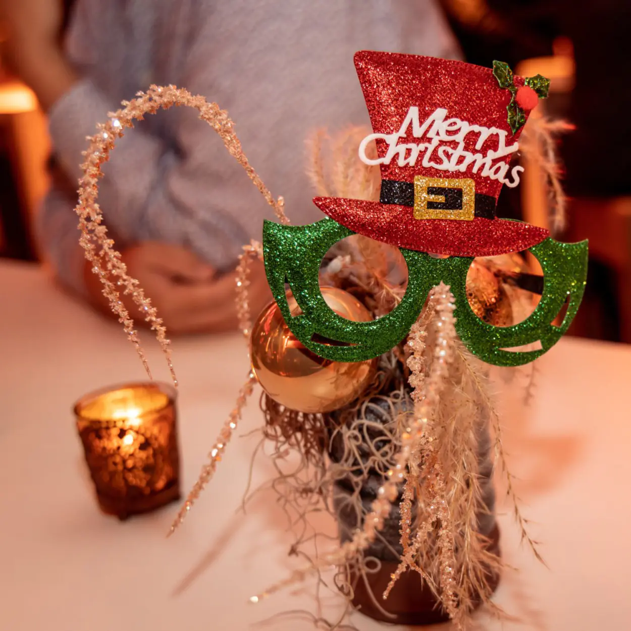 Individuelle Weihnachtsfeier Dekoration fuer Event Westhafen Pier 1